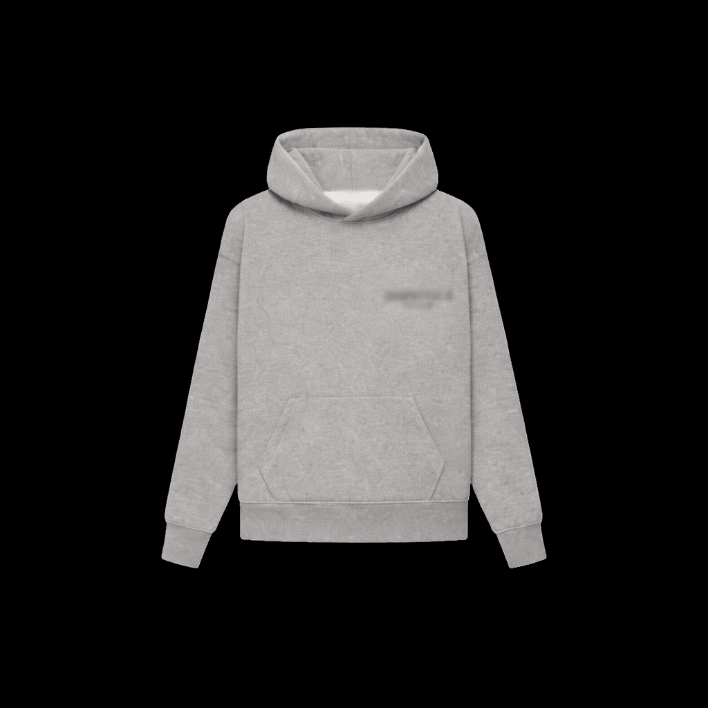 Black Fear God hoodie by Theplugcrew featuring a relaxed fit, hood, and front logo design.