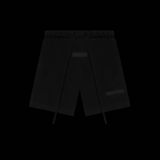 Fear God shorts from Theplugcrew, casual black shorts with logo details, designed for streetwear and comfortable style.