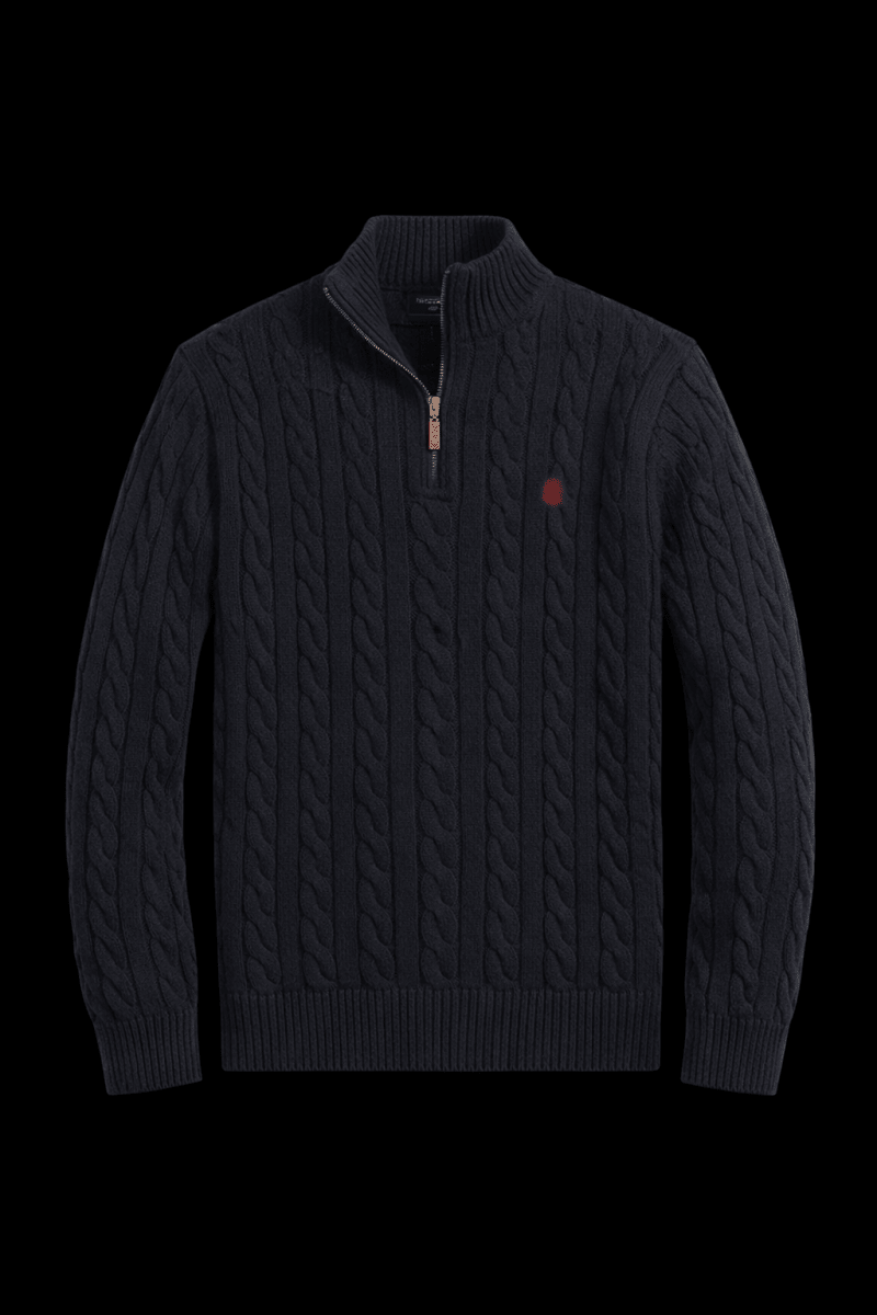 HORSE KNIT QUARTER ZIP - SUPPLIER - Theplugcrew