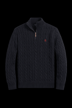 HORSE KNIT QUARTER ZIP - SUPPLIER - Theplugcrew