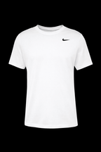 Black NKE T-shirt by Theplugcrew with supplier logo, featuring a comfortable fit and casual style.